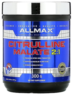 Pre Entrenamiento Allmax Nutrition Citrulina Malate 2:1 150 Servicios