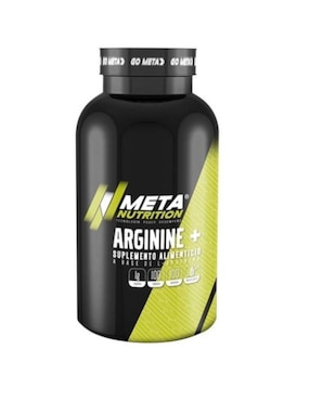 Arginina Meta Nutrition L- Arginine Suplemento 100 Tabletas