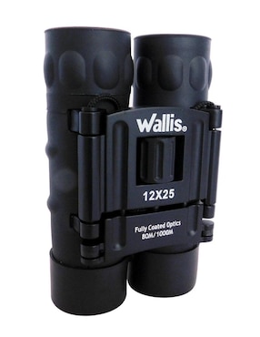 Binocular compacto Wallis tipo tejado 12x25mm