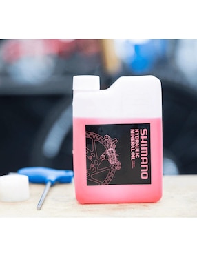 Líquidos de frenos de aceite mineral Shimano 1 litro