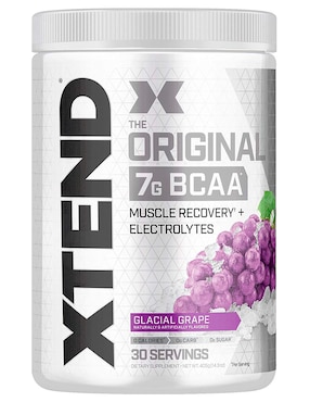 Suplemento Alimenticio Xtend sabor uva de 392 g