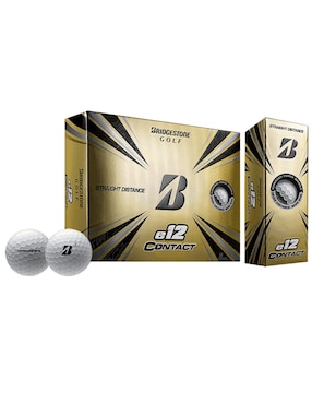 Docena de pelotas de golf Bridgestone e12 Contact