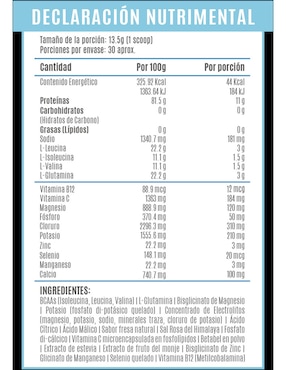 Suplemento Alimenticio Falcon Performance