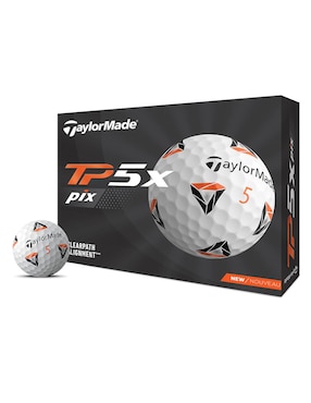 Docena de pelotas de golf Taylormade TP5x Pix