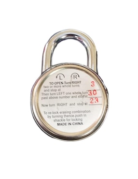 Candado para locker de acero laminado alta seguridad Bull Mastiff 8104 Onguard