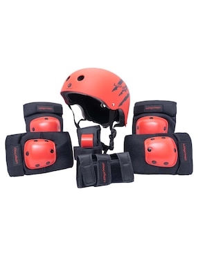 Set De Protecciones Lionix Pro Patinaje