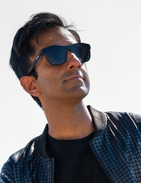 Lentes de sol Goodr  Running Sunglasses The Future is Void unisex