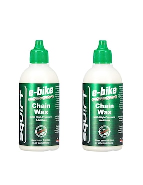 Par de lubricantes Squirt E-Bike Chain Wax 120ml