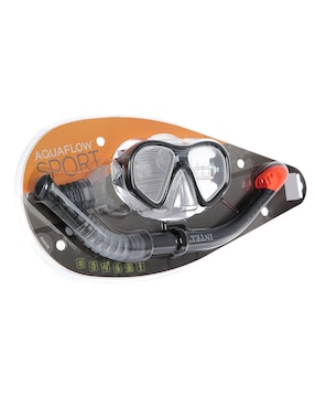 Tubo y gafas para buceo Intex