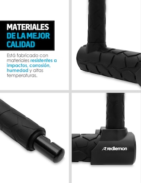 Candado para bicicleta de llave Redlemon