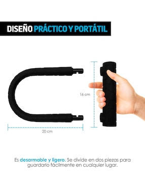 Candado para bicicleta de llave Redlemon