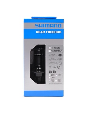 Maza trasera Shimano FH-MT510 Center Lock