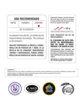 Proteína Evolution Nutraceutical Company sabor plátano de 3200g