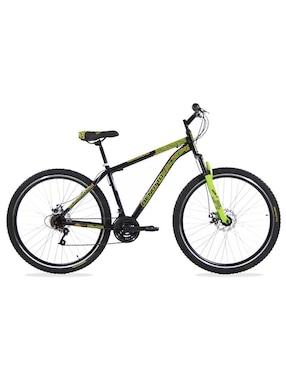 Bicicleta De Montaña Benotto Rodada 29 Xfs290 Verde Para Hombre