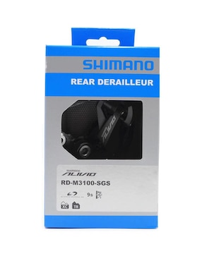 Desviador trasero para bicicleta Shimano Alivio 9 velocidades
