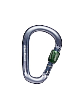 Mosqueton para escalar Black Diamond Pearlock Screwgate