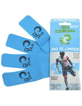 Cuatro cintas Kinesiológicas Go Plus