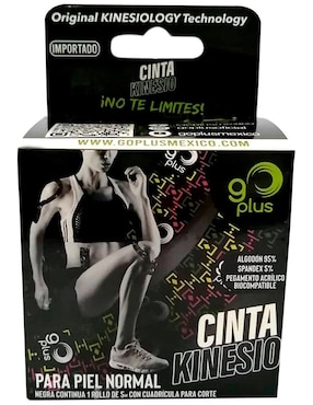 Dos cintas kinesiológicas Go plus
