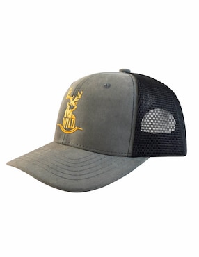 Gorra visera semicurva snapback casual Wallis