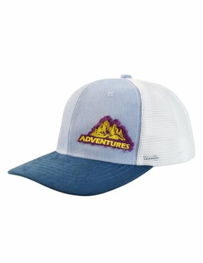 Gorra visera semicurva snapback casual Wallis