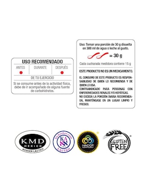 Proteína Evolution Nutraceutical Company suero de leche 1400 g