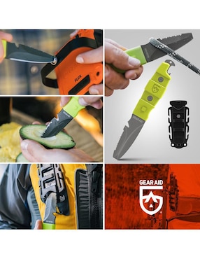 Set de cuchillos multiusos Gear Aid 2 piezas