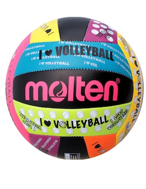 Balón Molten Luv Negro De Voleybol