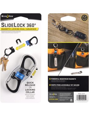 Mosquetón para campismo Nite ize msbl-03-r7