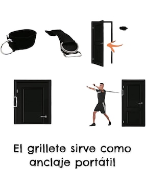 Set de ligas de resistencia Gorilla Fitness Pro Gym
