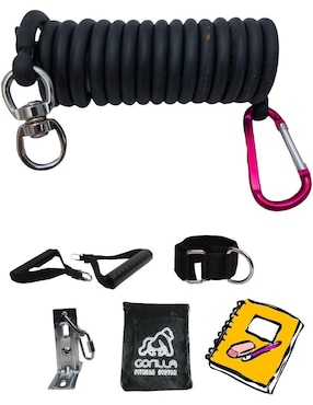 Set De Ligas De Resistencia Gorilla Fitness Pro Pink