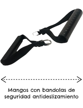 Set de ligas de resistencia Gorilla Fitness luxury