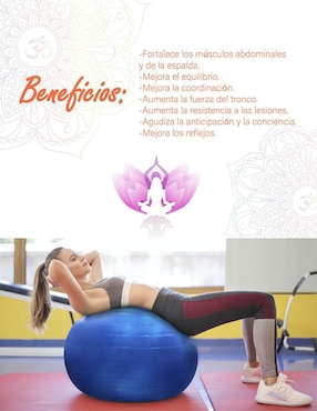Pelota de yoga Idea Nuova