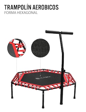 Trampolín Altera hexagonal para ejercicio trhe-01