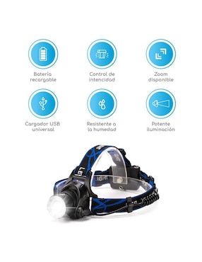 Linterna para casco Canotagio