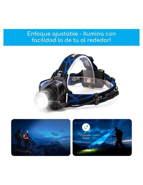 Linterna para casco Canotagio