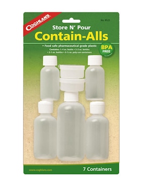 Set de 7 botellas Coghlan's