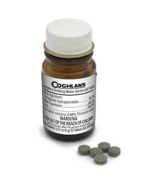 Pastillas purificadoras Coghlan'S 7620