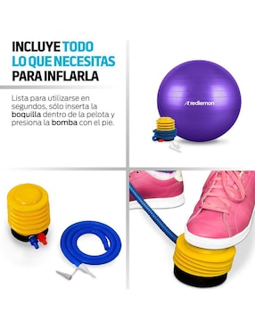 Pelota Red Lemon para yoga
