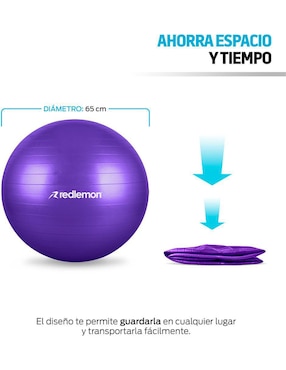Pelota Red Lemon para yoga