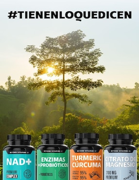 Multivitaminico con vitaminas y minerales para Mujeres Beyond Vitamins sabor natural de 150 cápsulas