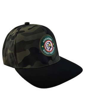 Gorra visera plana cerrada entrenamiento Wallis
