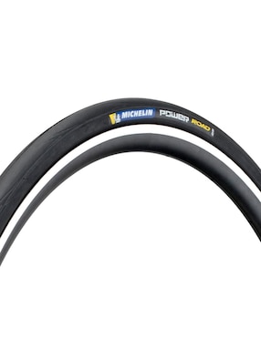 Llanta Michelin para bicicleta 700X25C  POWER ROAD Plegable Negra Ruta