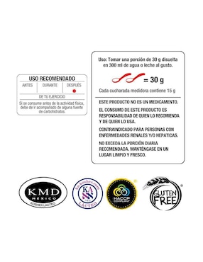 Bebida en polvo WP100 Evolution Nutraceutical Company de horchata 800 g