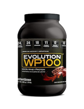 Bebida En Polvo WP100 Evolution Nutraceutical Company Moka 800 G