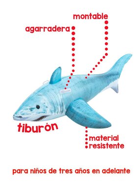 Flotador Tiburón Bestway