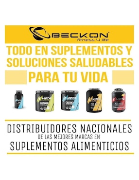 L-Glutamina Micronizada suplemento alimenticio Meta Nutrition polvo