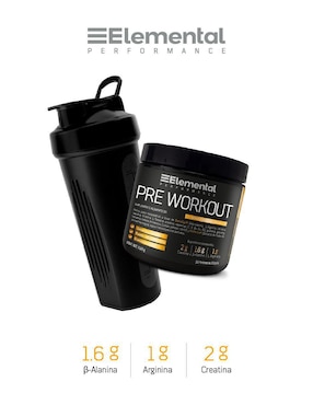 Suplemento alimenticio Elemental Wellness sabor ponche de 300 g