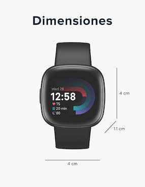 Smartwatch Fitbit Versa 4 unisex con GPS