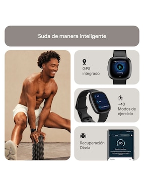 Smartwatch Fitbit Versa 4 unisex con GPS