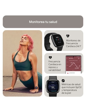 Smartwatch Fitbit Versa 4 unisex con GPS